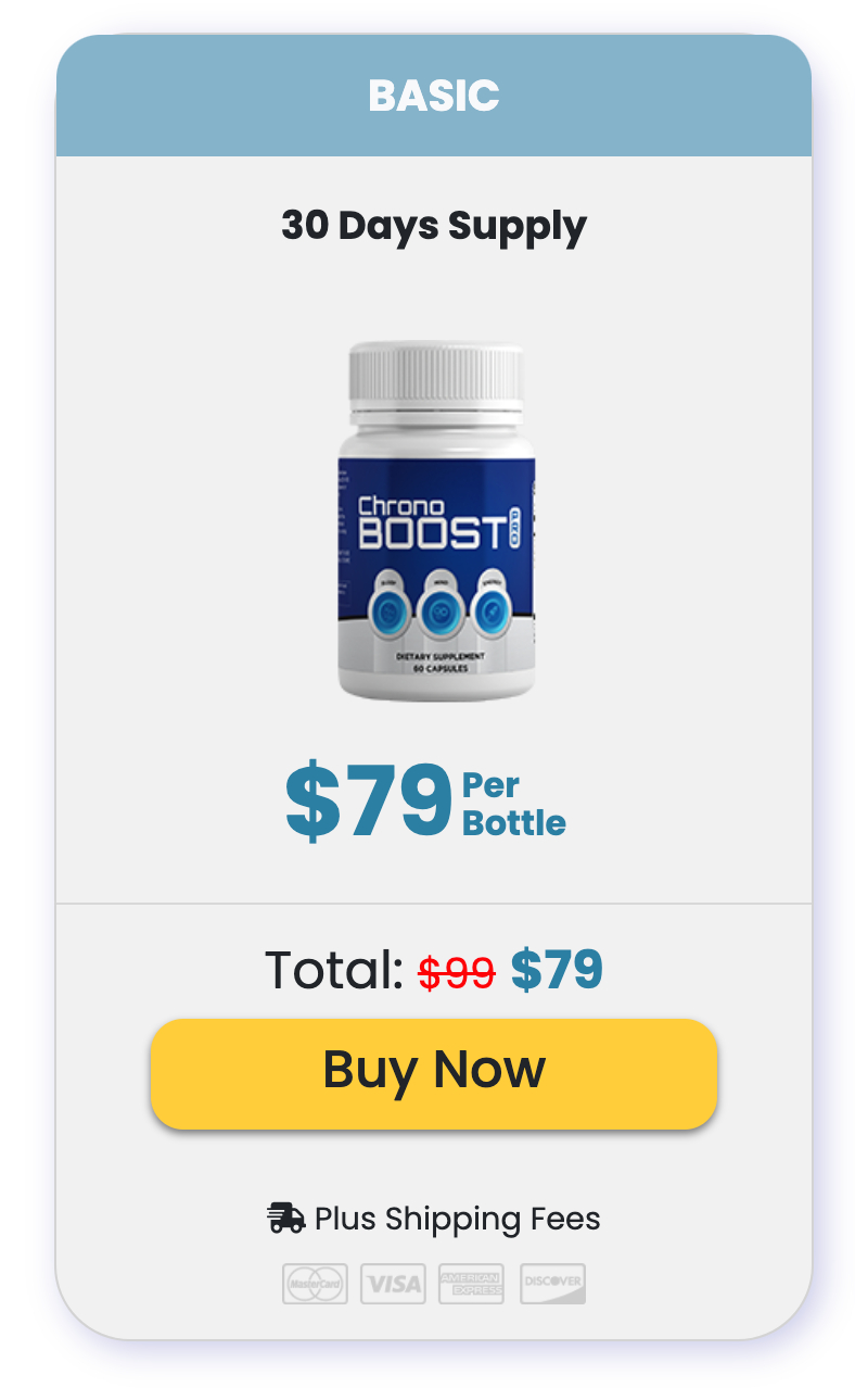 ChronoBoost Pro - 1 Bottle